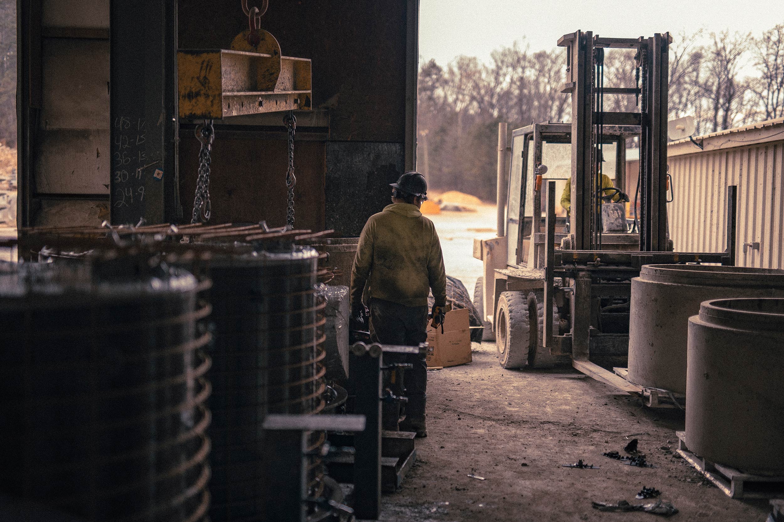 building material company rebrand