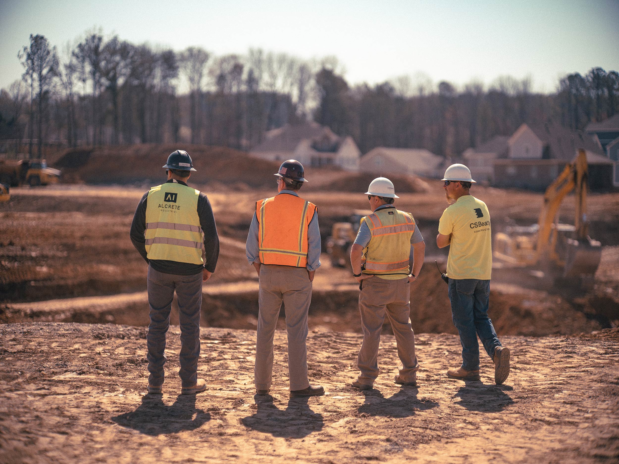 building material company rebrand