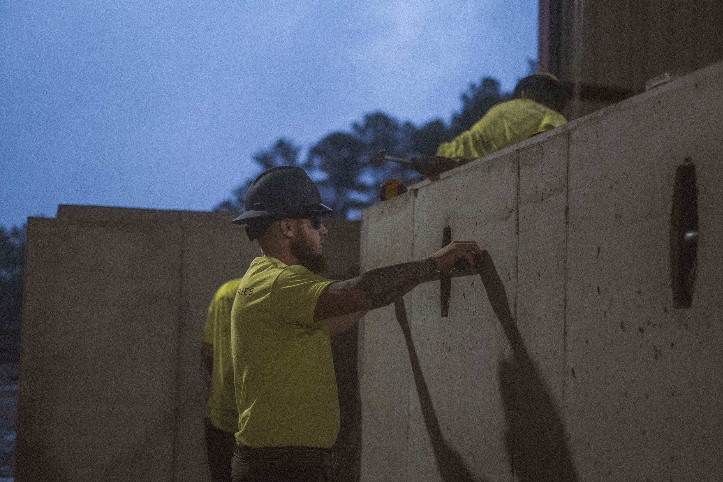 building material company rebrand